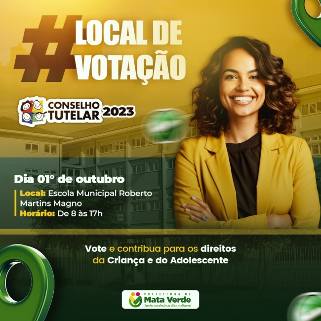 Prefeitura de Mata Verde realiza eleição dos conselheiros tutelares
