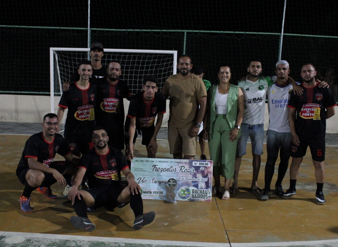 Racha dos Bairros em Mata Verde: Celebrando o Futsal e Investindo no Esporte Local