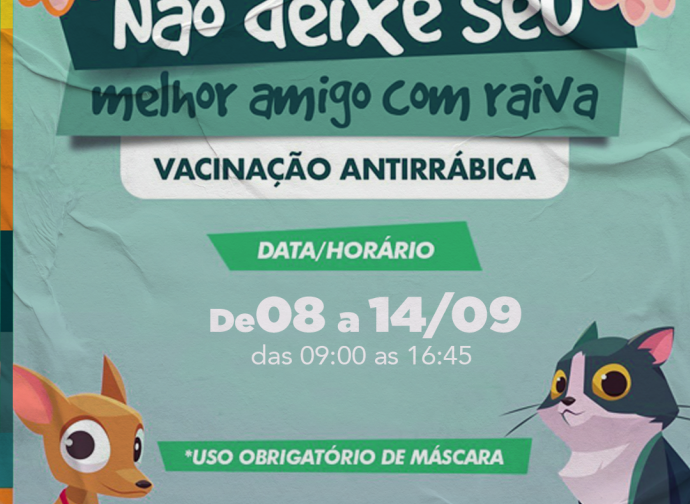 Vacinação Antirrábica em Mata Verde